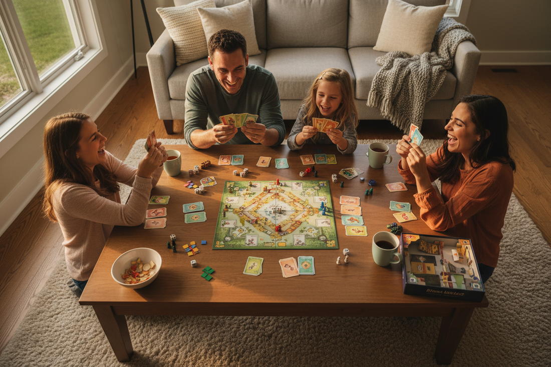 Top 5 jeux de société pour toute la famille
