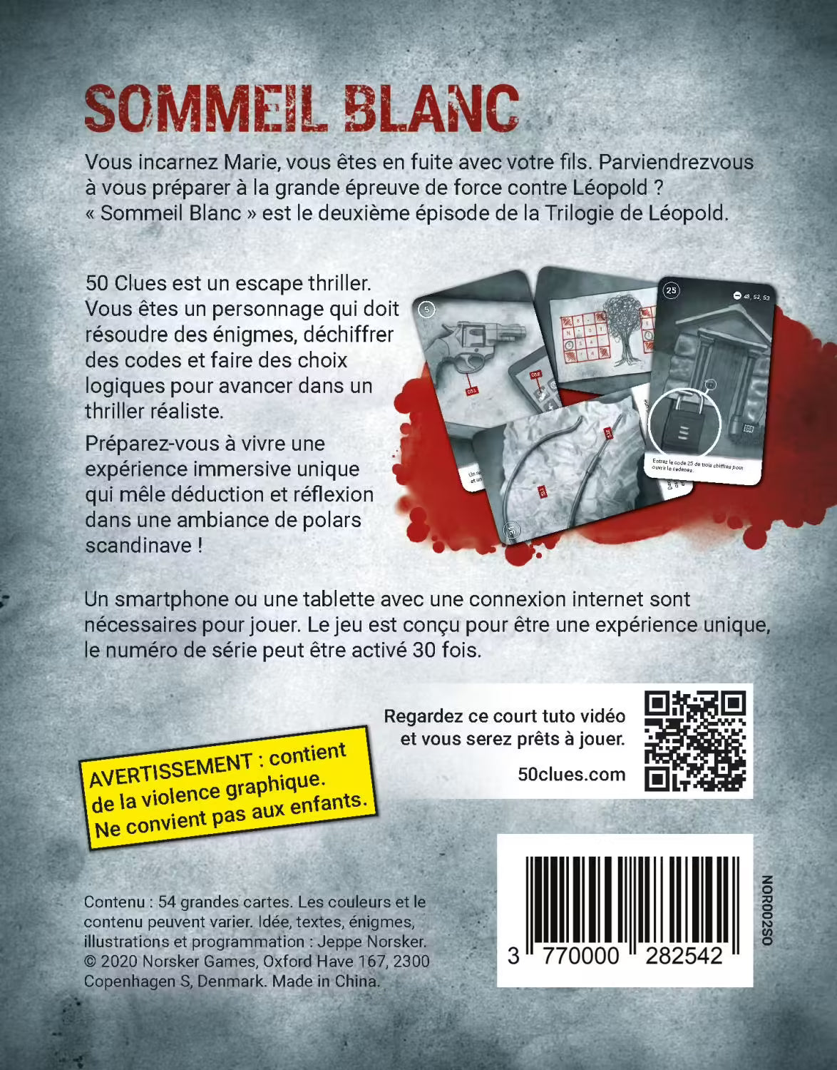 50 Clues : Sommeil Blanc