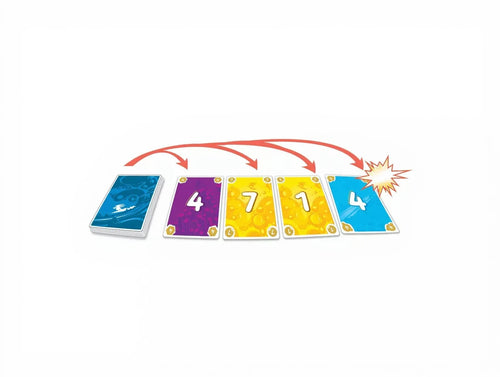 Jeu de cartes prise de risque 