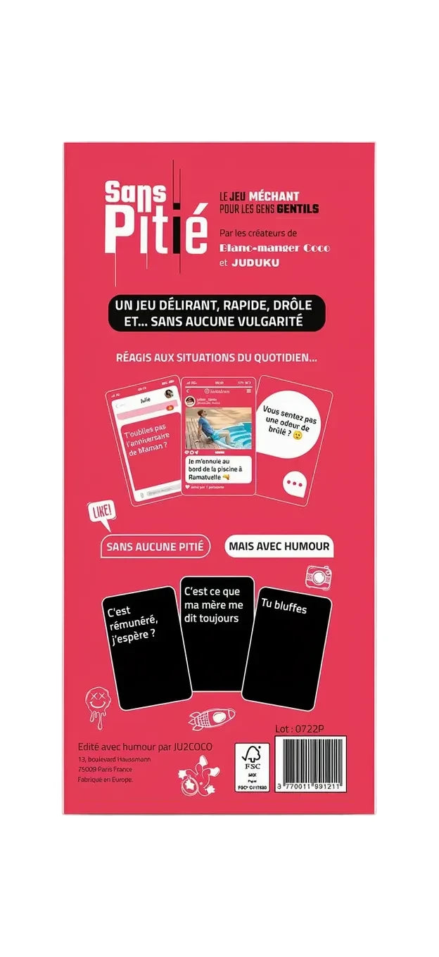 Sans Pitié -La retenue