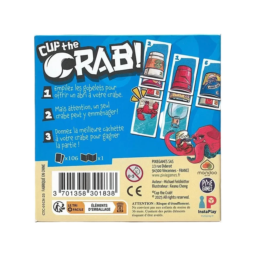 🦀 Cup The Crab!