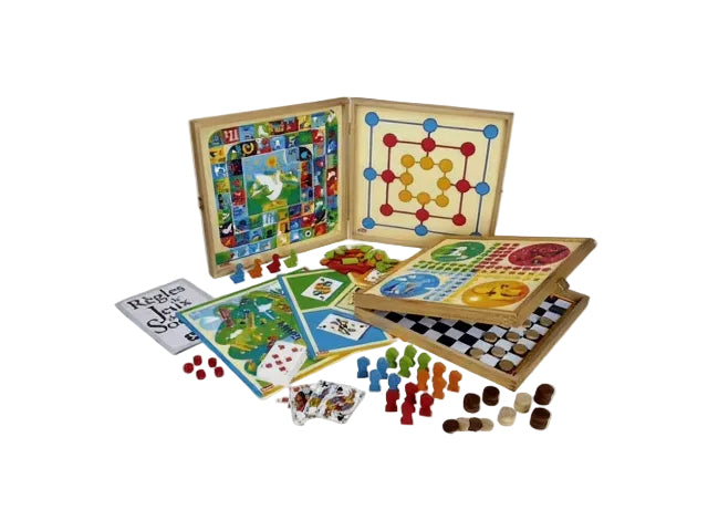 Coffret 80 jeux de société Jeujura
