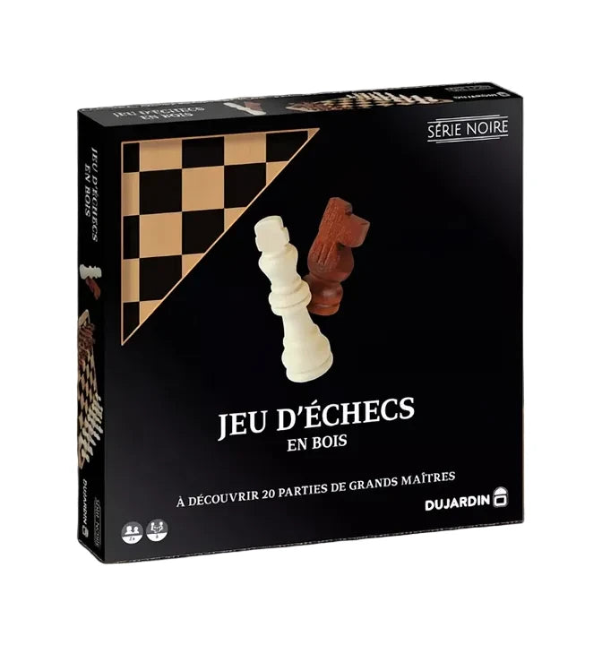 Jeu d'échec en bois
