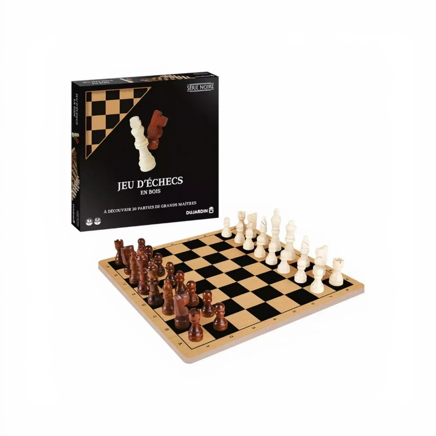Jeu d'échec en bois