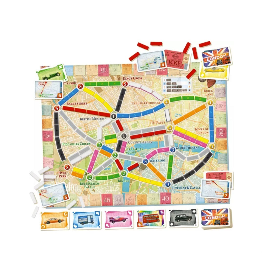Les aventuriers du rail- Londres