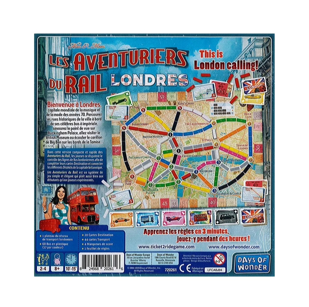 Les aventuriers du rail- Londres