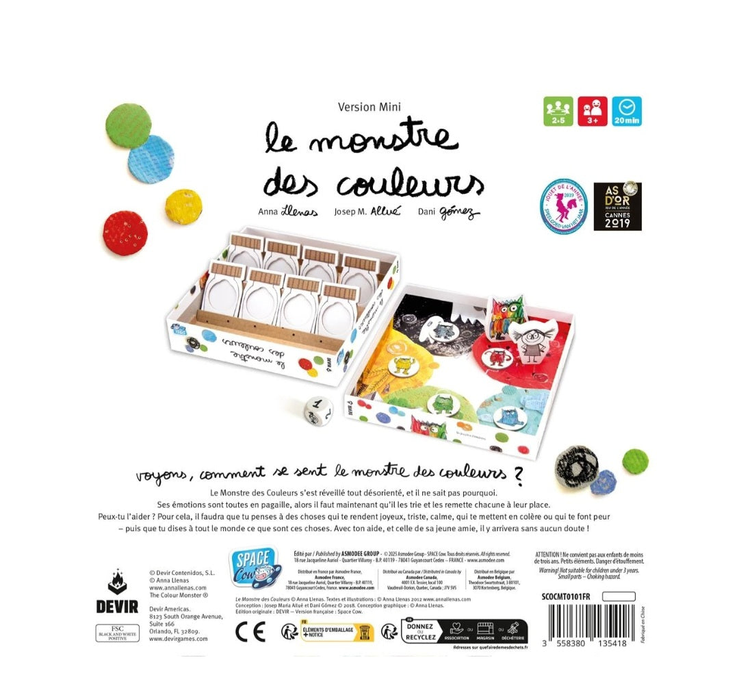 Le Monstre des couleurs ( mini )