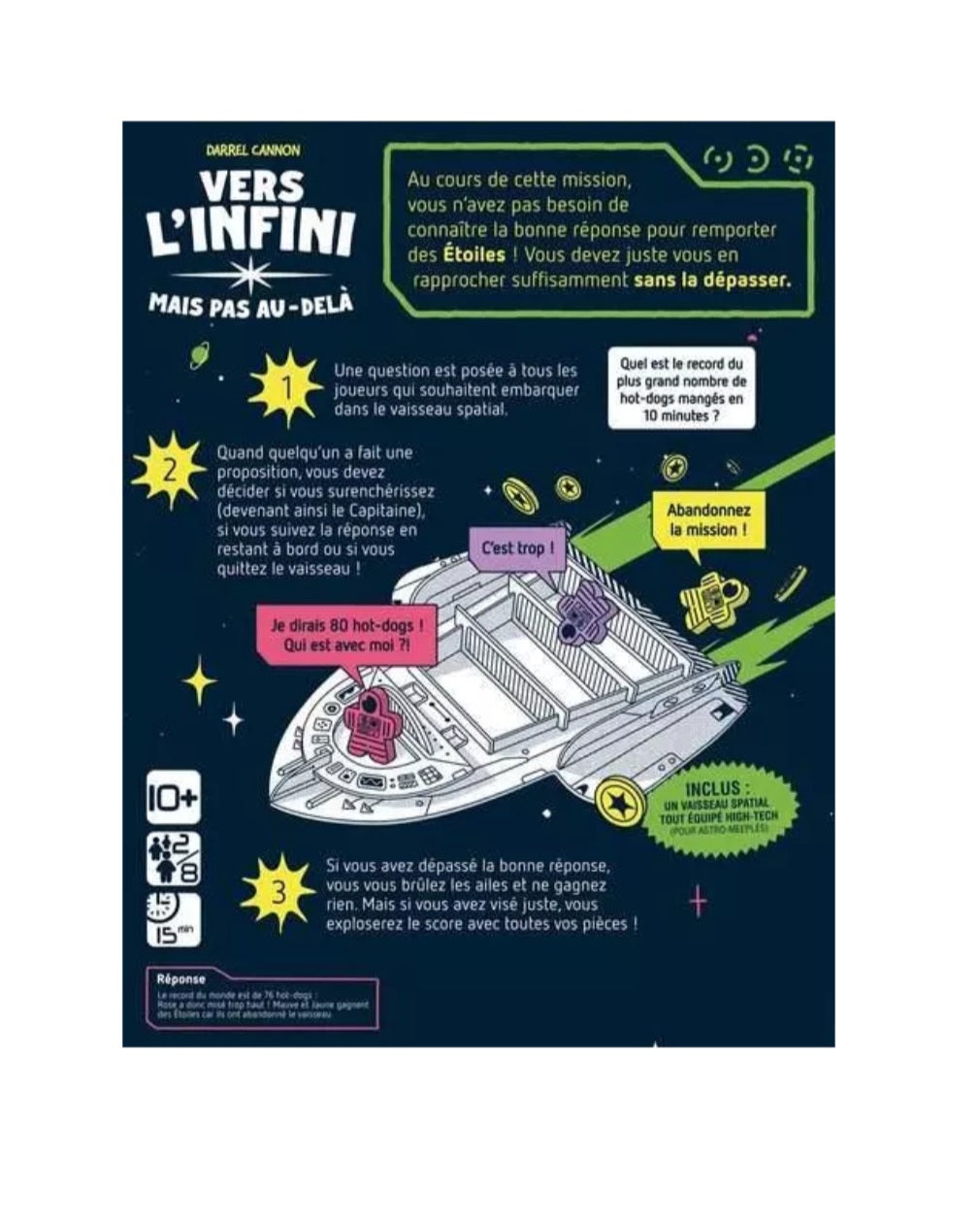 Vers L'infini mais pas Au-delà