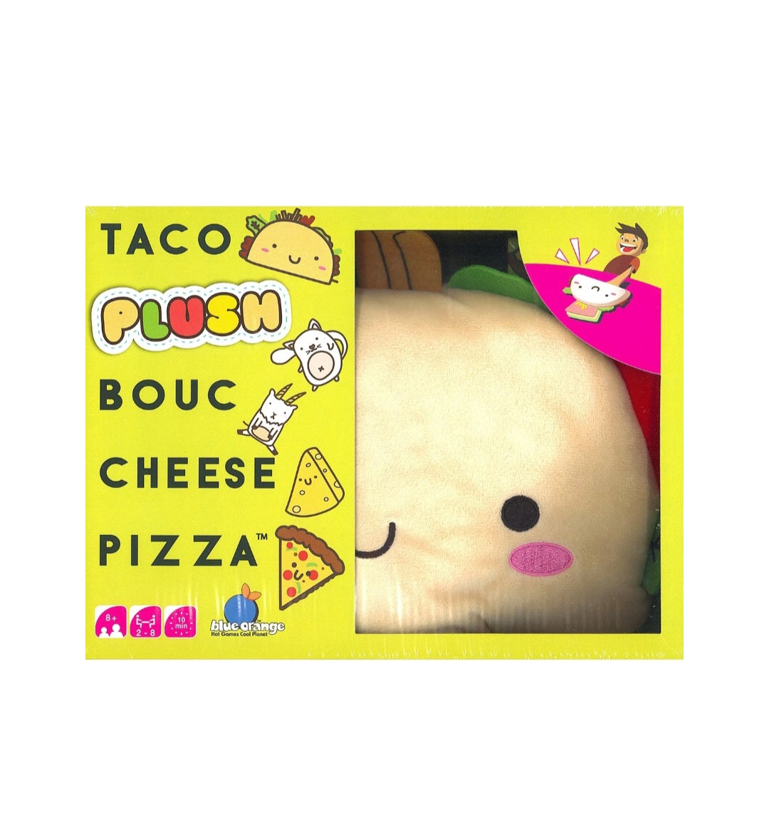 Taco Plush Bouc Cheese Pizza