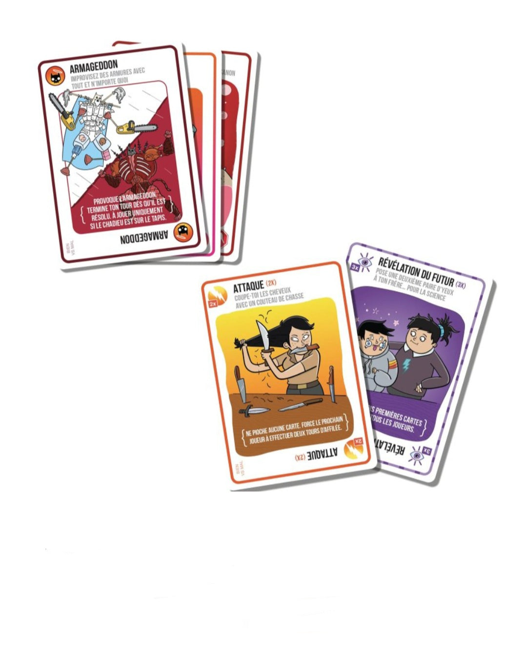 Exploding Kittens Bien Vs Mal