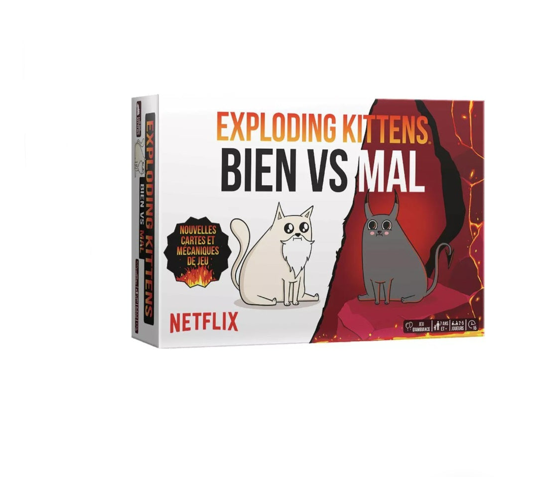 Exploding Kittens Bien Vs Mal