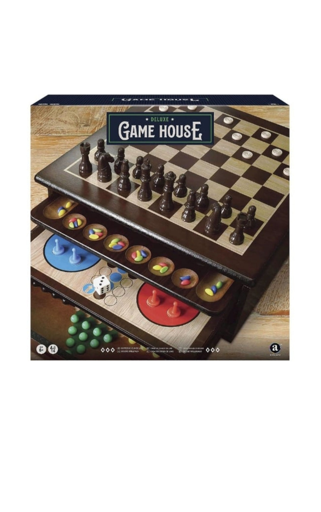 Coffret 10 jeux en bois