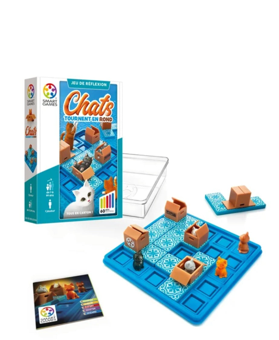 Chat tournent en Rond