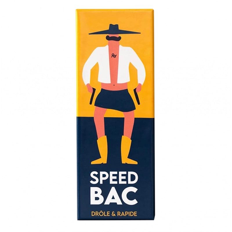 Speed Bac jaune jeu d'ambiance  