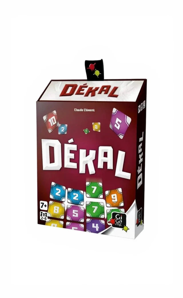 Dekal jeu de cartes stratégique grille 4x4