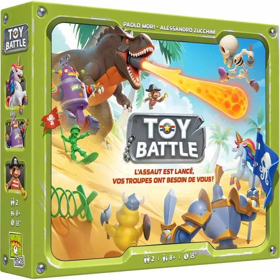 Toy Battle jeu de stratégie 2 joueurs As d'Or 2026
